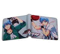 WANHONGYUE Anime Wallet Portefeuille Homme en Cuir Cartes de Crédit avec Poche à Monnaie Kuroko No Basuke/1