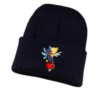 WANHONGYUE Card Captor Sakura Anime Bonnet Chapeau Tricoté pour Homme Femme Unisexe Beanie Hat Chapeaux d'hiver Skullcap Noir/4