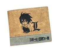 WANHONGYUE Death Note Anime Portefeuille en Cuir Artificiel pour Homme Porte-Cartes Pliable / 2