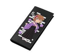 WANHONGYUE Detective Conan Portefeuille en Cuir Artificiel pour Homme Wallet Impression d'anime Longue / 4