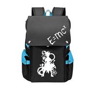 WANHONGYUE Dr.Stone Anime Cosplay Sac à Dos pour Ordinateur Portable 15,6 Pouces Sac d'école Sac Loisir Backpack Bleu / 2