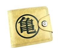 WANHONGYUE Dragon Ball Anime Cuir Synthétique Portefeuille à Trois Volets Carte Crédit Porte Monnaie Classique /1
