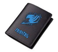 WANHONGYUE Fairy Tail Portefeuille en Cuir Artificiel pour Homme Porte-Cartes de Crédit avec Impression Anime 1 / A