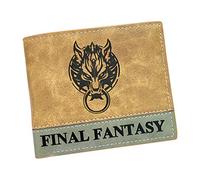 WANHONGYUE Final Fantasy Jeu Portefeuille en Cuir Artificiel pour Homme Porte-Cartes Pliable