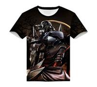 WANHONGYUE Fullmetal Alchemist Anime Impression 3D à Manches Courtes T-Shirt Adulte Cosplay Japonais Tops Tee Chemises 5 XXXL