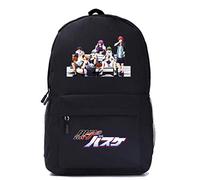 WANHONGYUE Kuroko no Basuke Anime Cosplay Sac à Dos Loisir Sac de Court Voyage Backpack Noir /10