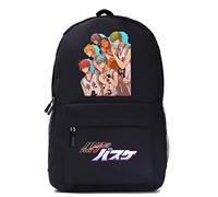 WANHONGYUE Kuroko no Basuke Anime Cosplay Sac à Dos Loisir Sac de Court Voyage Backpack Noir /13