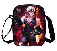 WANHONGYUE My Hero Academia Anime Sac Bandoulière Sacoche à l'Épaule Homme Femme Besace Sac de Messager Petit Sac à Main de Voyage Sport 1064/26