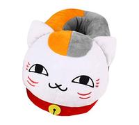 WANHONGYUE Natsume's Book of Friends Natsume Yuujinchou Anime Cosplay Unisexe Pantoufles De Maison Chaussons en Peluche Intérieur Chaussures 1