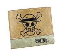 WANHONGYUE One Piece Anime Portefeuille en Cuir Artificiel pour Homme Porte-Cartes Pliable / 1