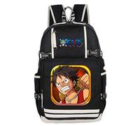 WANHONGYUE One Piece Monkey D. Luffy Anime Sac à Dos Cartable Knapsack Laptop Backpack avec USB Charging Port pour Étudiant /6