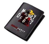 WANHONGYUE One Piece Portefeuille en Cuir Artificiel pour Homme Porte-Cartes de Crédit avec Impression Anime 1 / A