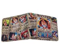 WANHONGYUE Portefeuille One Piece Luffy Zoro avec Porte-Cartes, Pince à Billets et Poche pour pièces de Monnaie, 1005/16, Taille Unique, Classique