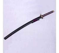 WANHUI Épée Cosplay Bleach Épée Senbonzakura Kuchiki Byakuya Katana 104cm/41inch Sabre en Bois avec Fourreau Collection pour Affichage à la Maison (Color : Dark Purple)