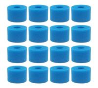 Wanjorlay 16 PièCe SéRie pour Pure Spa Cartouche Filtrante RéUtilisable en Mousse Lavable pour Bain à Remous, Type S1
