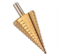 Wanjorlay Foret étagé HSS - 4-42 mm - 14 tailles - Tige ronde - Outil de coupe en acier