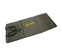 Wanjorlay Tapis Pliant de Pêche 4 Pcs Aiguilles D'Appâtage Set Kits de Tapis de Pêche à la Carpe Pliable