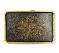 WANLIAN Boucle de ceinture celtique de soutien inférieur rectangulaire bricolage
