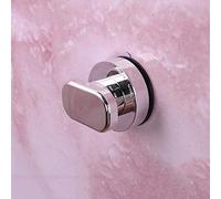 WANLIAN- Forte Ventouse Verre Miroir Poignée de Porte Réfrigérateur Tiroir Salle de Bain, Baignoire Douche Cuisine Armoire (Trompette Argentée)