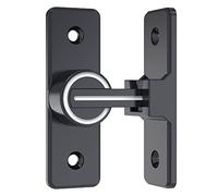 WANLIAN Loquet de porte robuste à rabat pour porte coulissante lumineuse pour chambre à coucher, salle de bain, clôture extérieure