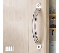 WANLIAN Lot de 2 petites poignées rondes en acier inoxydable de 17,8 cm, adaptées pour porte en bois, armoire, tiroir, porte coulissante