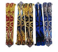 WANLIAN Lot de 5 peignes en forme de dragon pliables en acier inoxydable pour le sport et l'extérieur