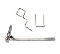WANLIAN Mini cintreuse manuelle universelle 8875AP ; mini cintreuse universelle ; diamètre maximum flexible : 0,8 cm ; tige en acier de 8 mm ; outils à main créatifs en fer