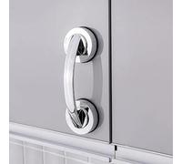 WANLIAN-Poignée de ventouse, réfrigérateur tiroir salle de bains, baignoire douche main courante, cuisine armoire tiroir (Couleur argent)