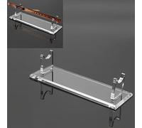 WANLIAN Présentoir pour flûte indienne en acrylique Transparent