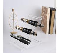 WANLIAN Support de sabre laser de table en acrylique pour sabre laser - Support pour rangement et présentation de sabre laser (transparent)