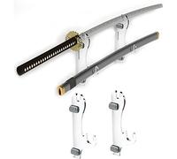 WANLIAN Support d'épée, Crochet d'épée, Support d'épée de samouraï Acrylique à Deux Couches, Support de Table de Luxe pour épée Katana ou wakizashi, Peuvent Tous Porter des épées (Transparent)