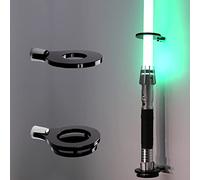 WANLIAN Support mural pour sabre laser - En acrylique - Compatible avec la plupart des sabres laser - Matériel de vis inclus (noir)