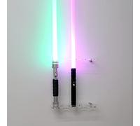 WANLIAN Support mural vertical pour sabre laser - Support compatible avec la plupart des sabres laser (5 pantalons transparents)