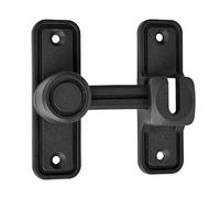 WANLIAN Verrou Porte Interieure à 90 Degrés Serrure Porte Coulissante à 90 Degrés Alliage de Zinc Serrure Porte Interieure Fermeture Porte à 180 Degrés