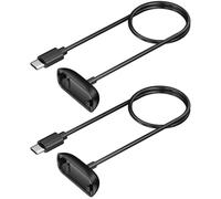 Wanme Chargeur Compatible avec Fitbit Inspire 3, Magnétique Chargeur, 50CM Câble de Chargement USB C Remplacement