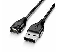 Wanme USB Chargeur Compatible avec Garmin Venu/Fenix/Vivoactive/Vivomove (Negro, 100cm)