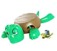 WANMIU Dessert Verre Tortues imprimés in 3D, sous Verre Tortues Rigolo avec Une Expression Amusement lorsqu'on Pose Un Verres sur Son Dos, Porte gobelet Tortues, sous Verres Animaux Mignons
