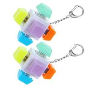 Wanmu Lot de 6 jouets à clicker pour clavier, clicker mécanique, jouets de décompression esthétiques, cadeaux pour soulager le stress et passer le temps