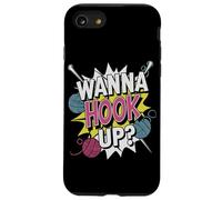 Wanna Hook Up Crochet Humour pour Femmes Coque pour iPhone SE (2020) / 7/8