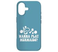 Wanna Play Mermaids? Lunettes de Natation Amusantes avec Tuba Bulles Coque pour iPhone 17