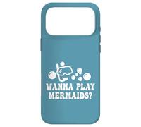 Wanna Play Mermaids? Lunettes de Natation Amusantes avec Tuba Bulles Coque pour iPhone 17 Pro Max