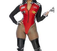 Wanna Race? Costume de course sexy - rouge - small/medium