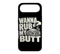 Wanna Rub My Butt Pitmaster Pork Shoulder Grill Blague Coque pour iPhone Air