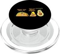 Wanna Taco Bout It Nacho Problem Funny Avocado Tshirt PopSockets PopGrip pour MagSafe