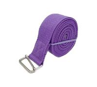WannGe Sangle d'étirement de 280 cm, sangle de yoga, sangle d'étirement multi-usage avec boucle réglable - Violet