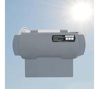 WANPOOL Extension de Pare-Soleil de Voiture Anti-reflet pour conducteur ou Passager Avant, 1 pièce (Gris)