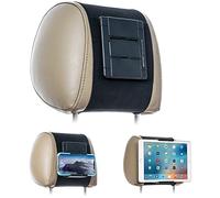 WANPOOL Support appuie-tête de Voiture pour tablettes et téléphones avec écrans de 5 à 10,5 Pouces - Compatible avec iPhone, iPad Air Mini, Galaxy, Switch
