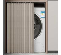 Wansiman Rideau Anti-Poussière pour Casier, Étagères et Armoires - Protection Contre le Soleil - Pour Armoires à Chaussures et Machine à Laver