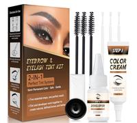 Wansiven Kit de teinture 2 en 1 pour cils et sourcils