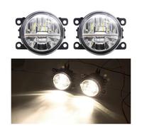 WANSONGHUI Complet rétroviseur Pour Toyota GT86 GT 86 2013 2014 2015 2016 30W LED Antibrouillard Feux De Jour DRL 6000LM 2 X Voiture Avant Antibrouillard Assemblage Style(XLM White)
